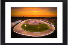 Oswego Speedway at Twilight