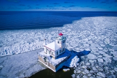 West Pierhead Lighthouse Winter 2016 View 2