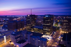 Downtown Syracuse Sunset